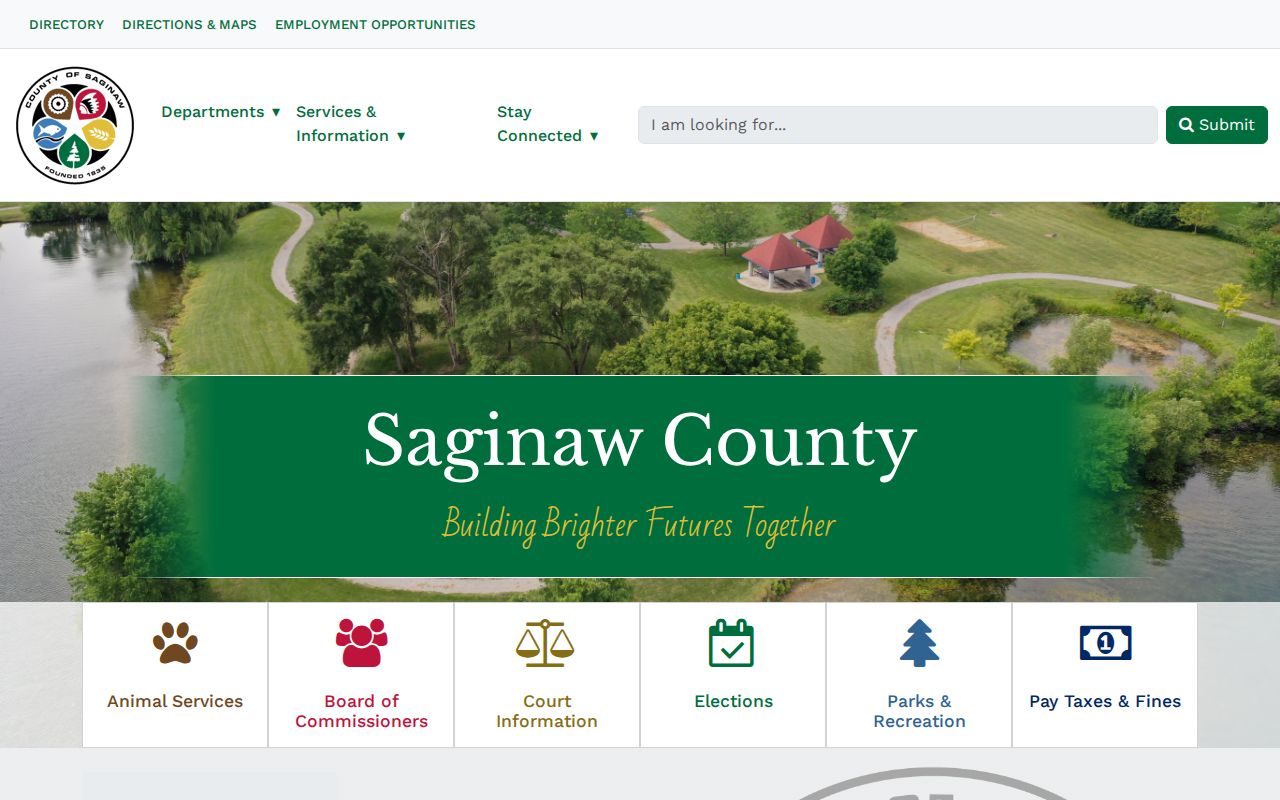 Saginaw County criminal records government gateway
